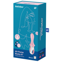 Satisfyer Plug vibrant gonflable Air Pump Booty 5+ Satisfyer 10 x 5cm
